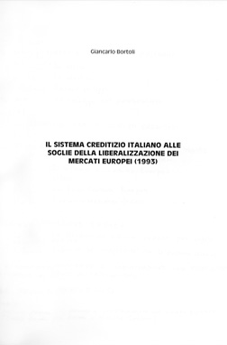 Sistema creditizio italiano